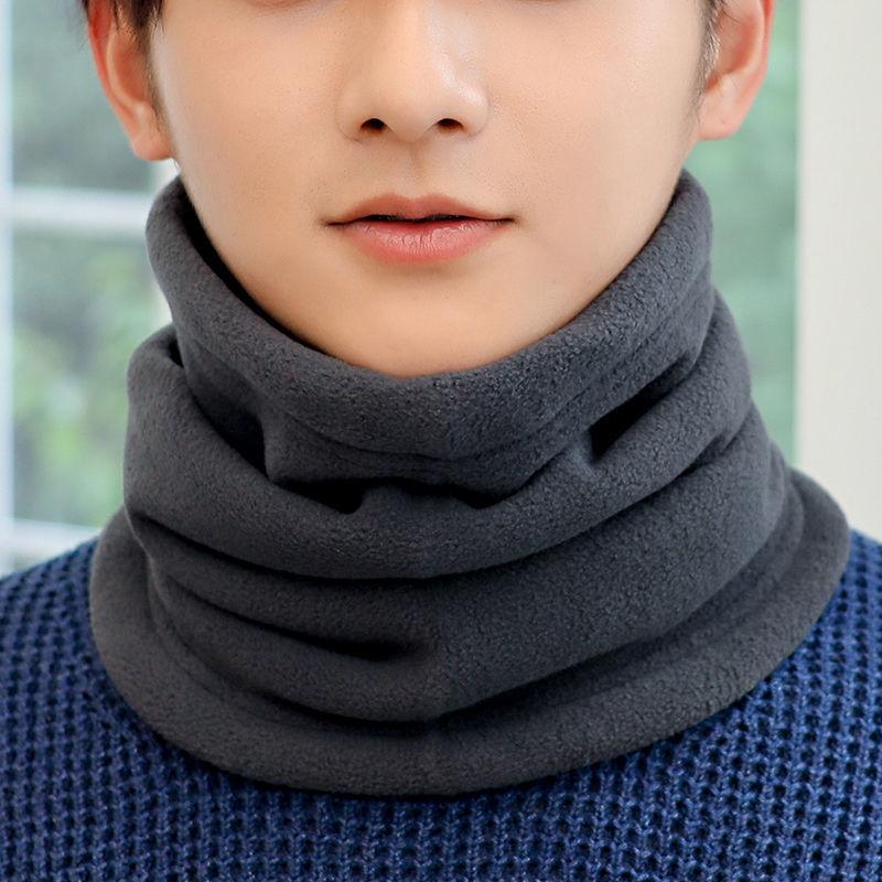 Men's Warm Winter Outdoor Riding Windproof Warm Scarves and Cashmere Scarves