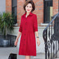 Spring and Autumn Windbreaker Women's Autumn Casual Thin Coat Jacket Mid-length