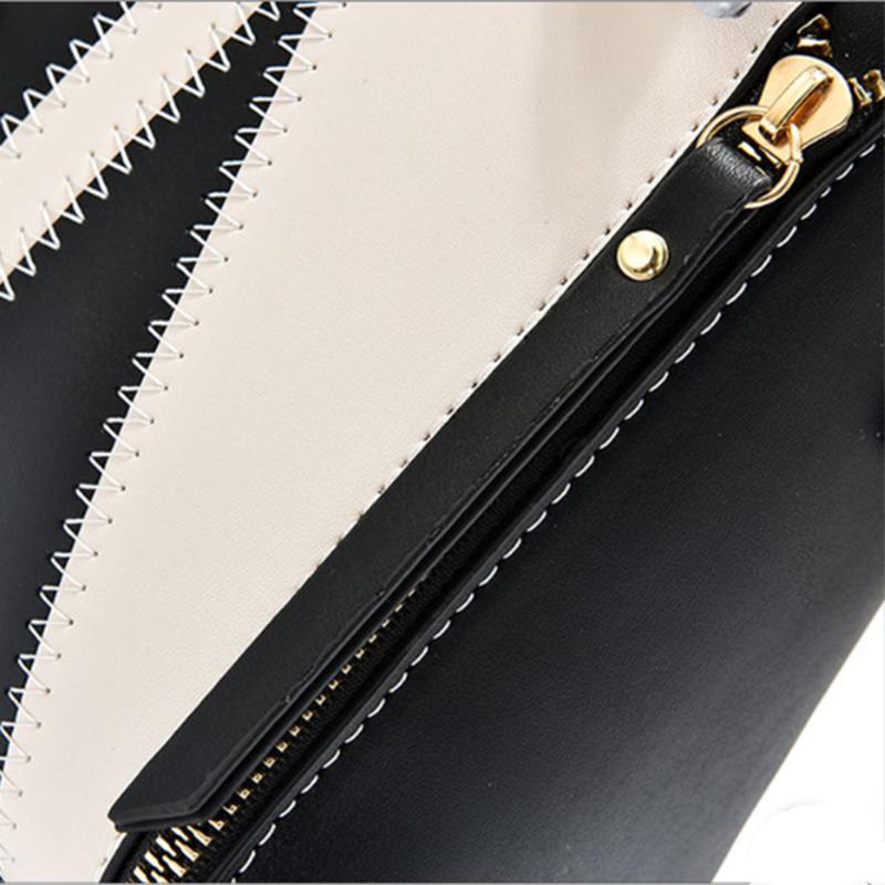 Women Luxury Top-Handle Bags Personality Silk Scarf PU Leather Handbags Large Capacity Crossbody Bag Give Gifts