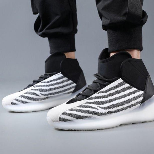 Men's high-top shoes wild increase basketball shoes casual sports shoes simple and comfortable shoes