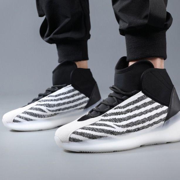 Men's high-top shoes wild increase basketball shoes casual sports shoes simple and comfortable shoes
