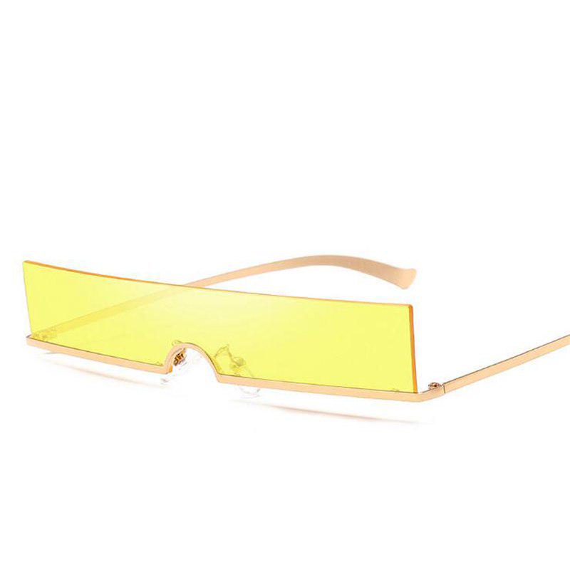 WTEMPO One Piece Lens Sunglasses Women Men Fashion Small Frameless Women's Men's  Sunglasses 2019