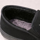 Rhinestone Plush Shoes Women's Winter Outer Wear Fleece Thick Bottom Black Low-top Warm Cotton Shoes