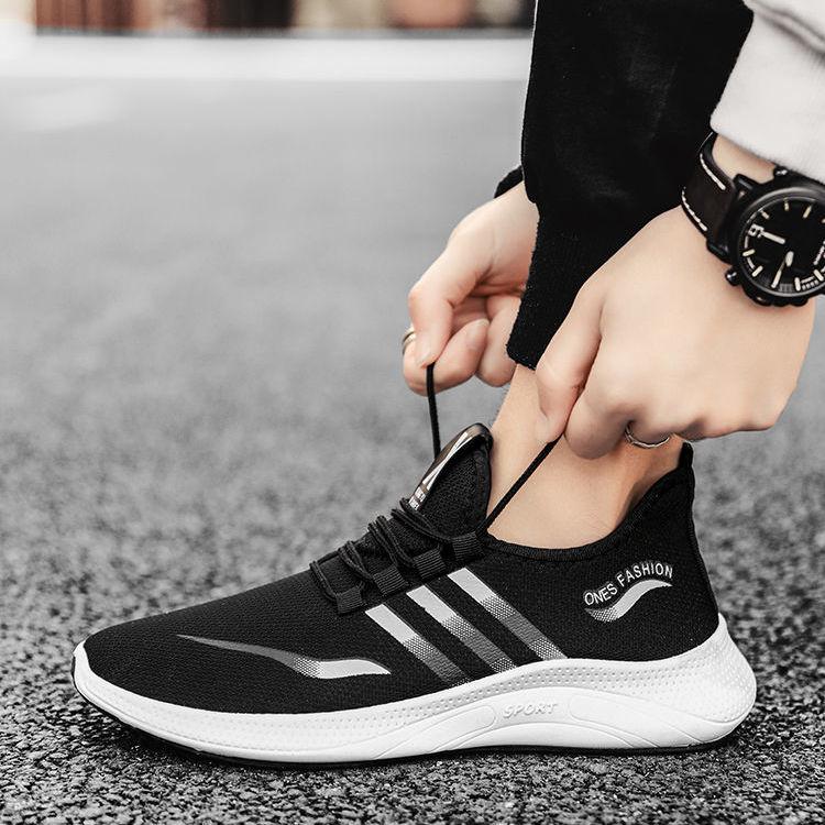 Men's Casual Clearance Shoes Autumn Breathable Soft Sole Sports Shoes Shoes Korean Fashion Non-slip Shoes