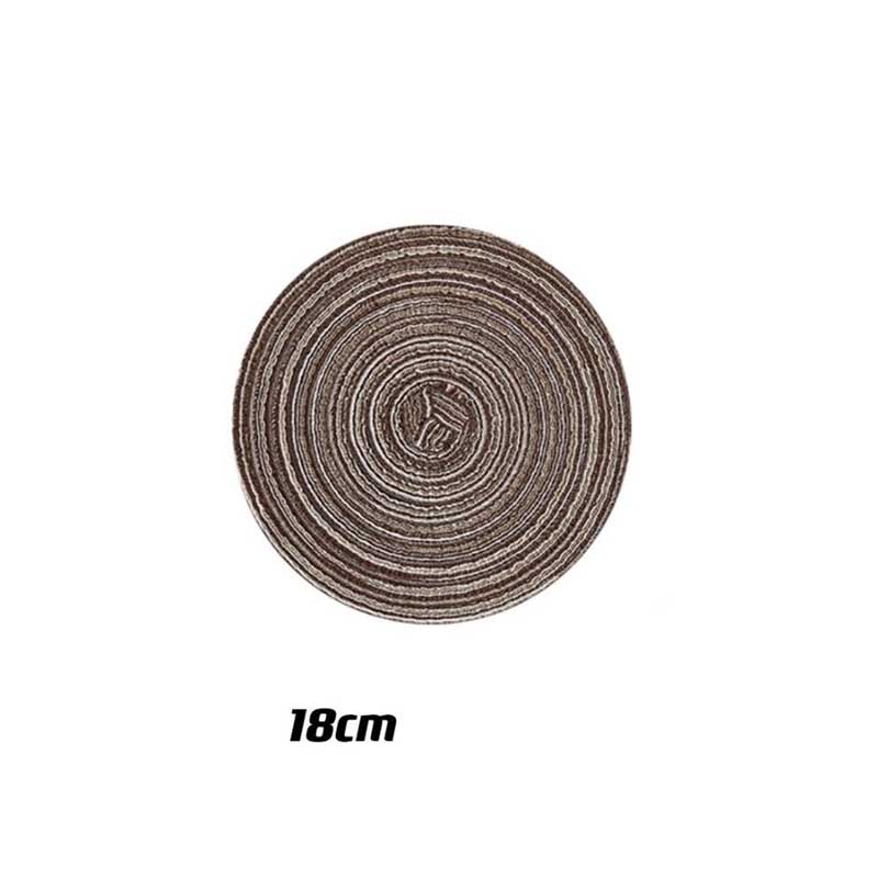 4pcs Nordic Table Insulation Mat Anti-scalding Mat Home Table Mat Table Cloth Mat