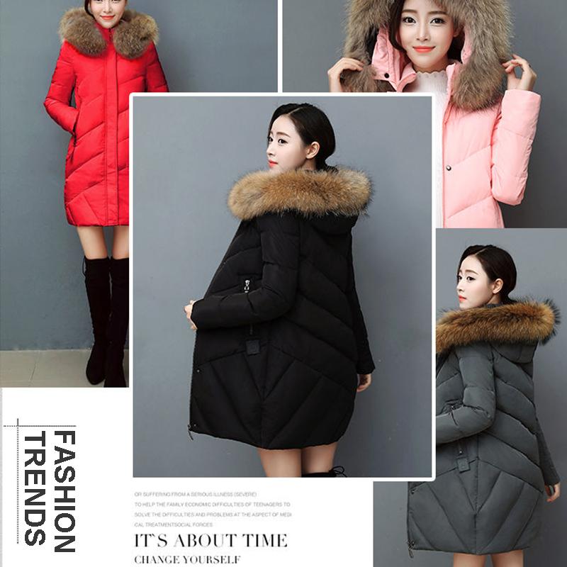 Winter Genuine Down Jacket Women's Mid-length Fashion Slimming Thick White Duck Down Coat