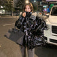 Down Jacket Women Casual All-match White Windbreaker Velvet Stand-up Collar Warm Jacket