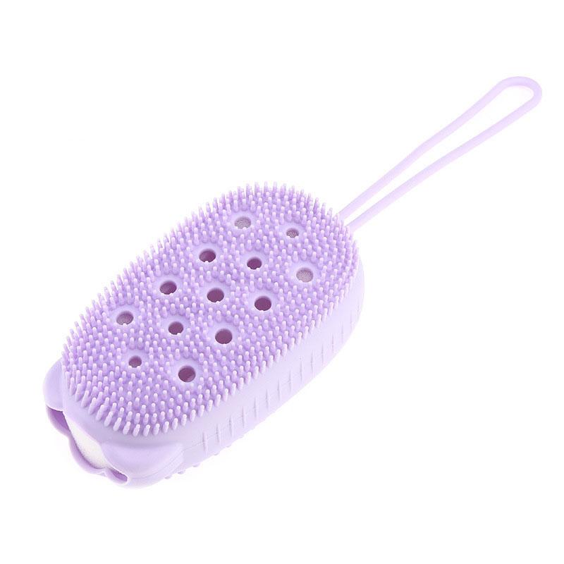 Multifunctional Cleaning Tools Massage Brush Body Scrubber Shower Brush Silicone