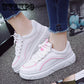 Women Platform Creepers White Flat Student Girls Sport Shoes Sneakers