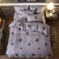 Black And White Stripes Bedding Sets Geometry Soft Bed Sheet Pillowcase &Duvet Cover Se