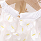Girl's Princess Skirt Summer Dress Children's Dress Korean Style Little Girl's Sleeveless Skirt Poncho Children's Dress