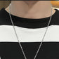 Men's Sweater Black and White Striped Round Neck Sweatshirts Autumn Loose Large Size Bottoming Shirt Handsome Top