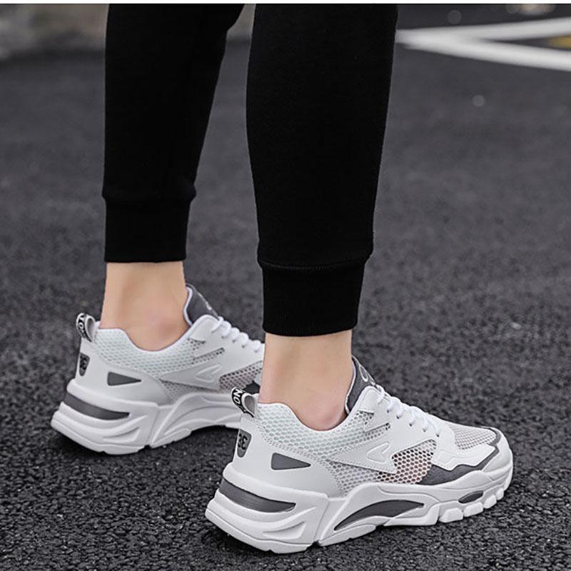 Men's Shoes Spring Wild Youth Casual Shoes Sports Trend Boys Net Red Daddy Shoes Men