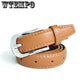 Belt female student simple wild pin buckle belt dress decorative thin belt women's jeans belt
