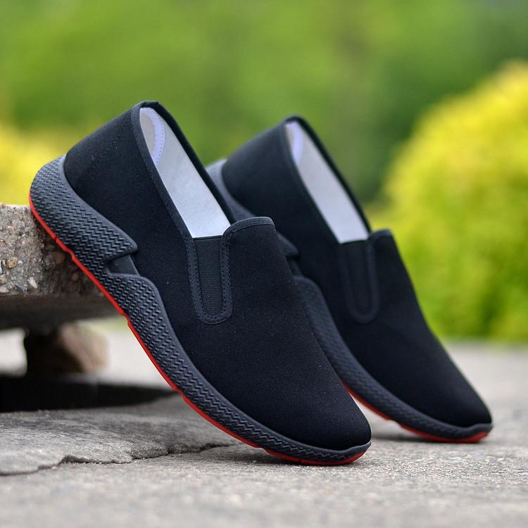 Old Beijing Shoes Men's Shoes Summer Breathable Casual Work Shoes Dad Shoes Men's Shoes