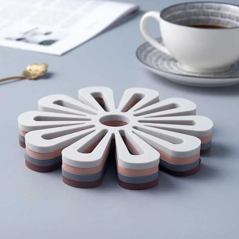 Insulation Pad Table Anti-scalding Household Water Coaster Nordic Style Kitchen Thickened High Temperature Plate Mat