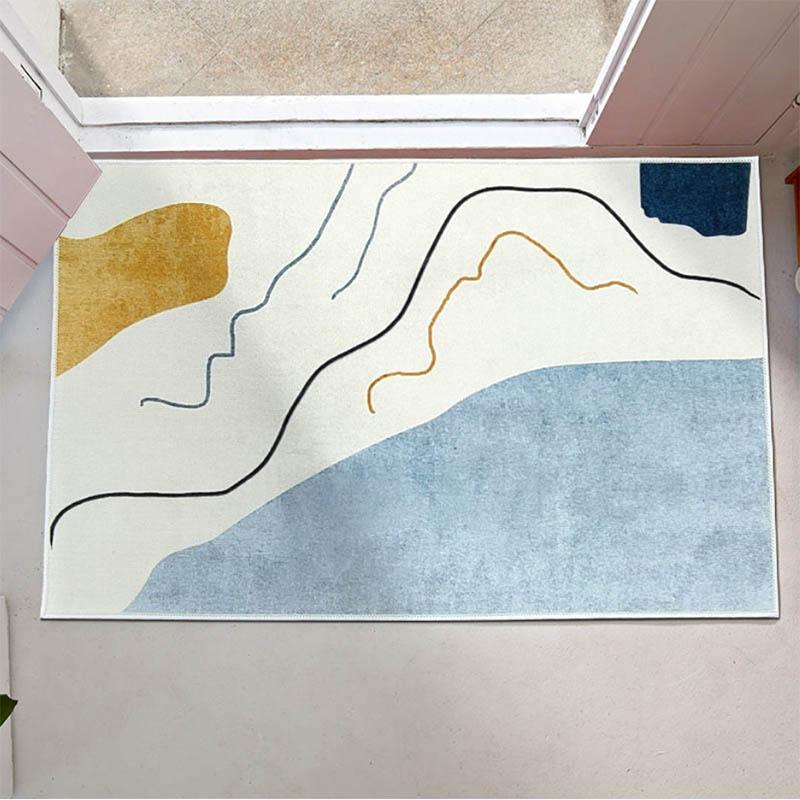 Nordic Damper Mat Floor Mat Porch Mat Bathroom Non-slip Absorbent Household Carpet