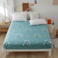 Skin-friendly Cotton Bed Cover Non-slip Fixed Mattress Cover Dust Protection Cover Bedding Cotton Bed Sheet Single Piece