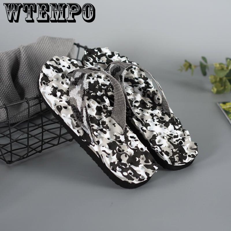 Summer Men's Slippers Flip Flops Men's Sandals and Slippers Non-slip Soft Bottom Fashion Camouflage