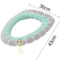 Thickened Toilet Seat Four Seasons Universal Toilet Seat Household Washable Knitted Toilet Seat with Handle