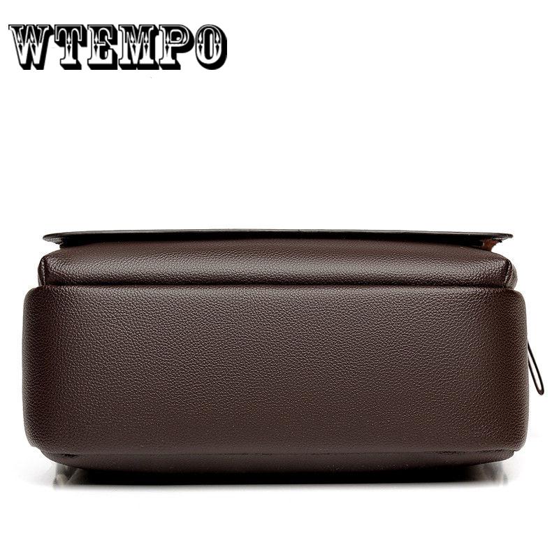 Handbags Men Briefcase Leather Crossbody Shoulder Bag Business Messenger Handbags