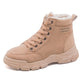New Winter Plus Velvet Women's Sports Shoes Keep Warm Non-slip Plus Velvet Boots