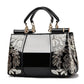 Genuine Leather Texture Ladies Bags Large Capacity Middle-aged Women's Bags Handbag Fashion One-shoulder Messenger Big Bag