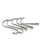 5Pcs Kitchen Hook Towel Rack Wardrobe Stainless Steel Square Tube Hook Bathroom Small Hook Household S-shaped Hook Rack Card Hook Bedroom Accessories