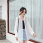Sunscreen Chiffon Shirt Female Summer Coat Korean Version  Thin Section  Blouse Loose Air-conditioned Shirt Tide Womens Tops