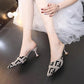 Women's Summer Sandals Stiletto High Heels All-match Non-slip Wear-resistant Pumps