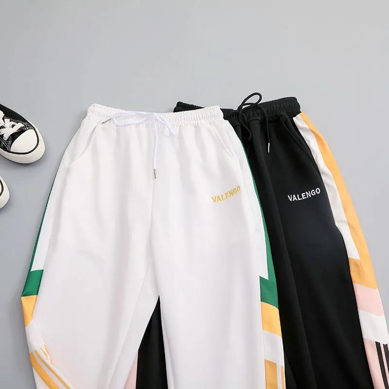 Casual Pants Small Fresh Trend Female Student Youth Korean Version of Loose and Versatile Harem Track Pants
