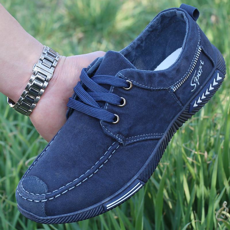 Casual Men Sneakers for Men Shoes Canvas Male Footwear Spring Autumn Breathable Running Shoes