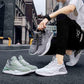 Plus Size 39-44 Men Sneakers Low-top Running Basketball Shoeses Outdoor Non-slip Sports Shoes Shockproof Shoes