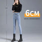 Women's High Waist Jeans Spring and Autumn Are Thin and High Elastic Skinny Pencil Pants Slim Trousers
