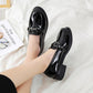Small Leather Shoes Female Retro Spring and Autumn British Style Flat Japanese College Style Jk Single Shoes