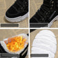 Cotton Shoes and Velvet Women's Winter Warmth and Wild Thick-soled Martin Boots Anti-skiing Boots Warm Boots