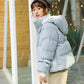 Winter Women's Korean Down Jacket Short Stand-up Collar Loose Cotton-padded Jacket Thick Bread Padded Jacket