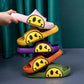 Summer Couple Cute Smiley Slippers Women's Non-slip Thick-soled Slippers Men Outdoor Beach Flip-flops EVA Home Slippers