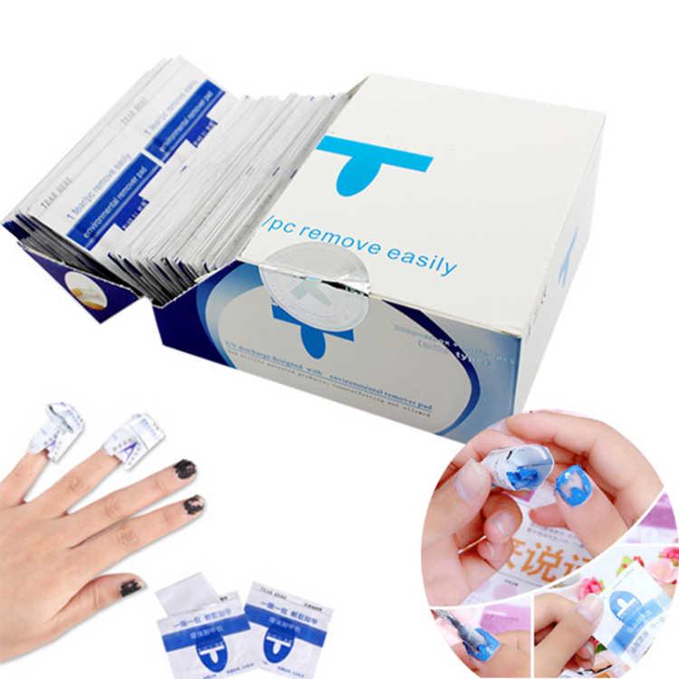 Nail Remover Removal Wraps Wipes 48w UV lamp dryer nail dryer set Nail Tools kit Manicure set
