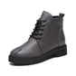 Women's Shoes Martin Boots Autumn Winter Lace Up Women Casual Flat Shoes Warm Round Toe Sneakers