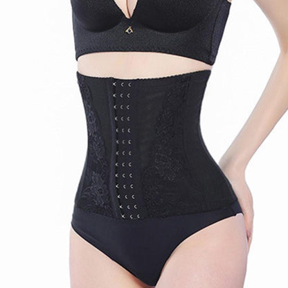Summer Abdomen Belt Short Section Strong Corset Postpartum Weight Loss Thin Waist Girdle Lingerie