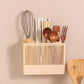 Chopstick Holder Wall-mounted Non-perforated Household Kitchen Drain Chopstick Bucket Chopstick Basket Chopstick Cage Tableware Storage Box
