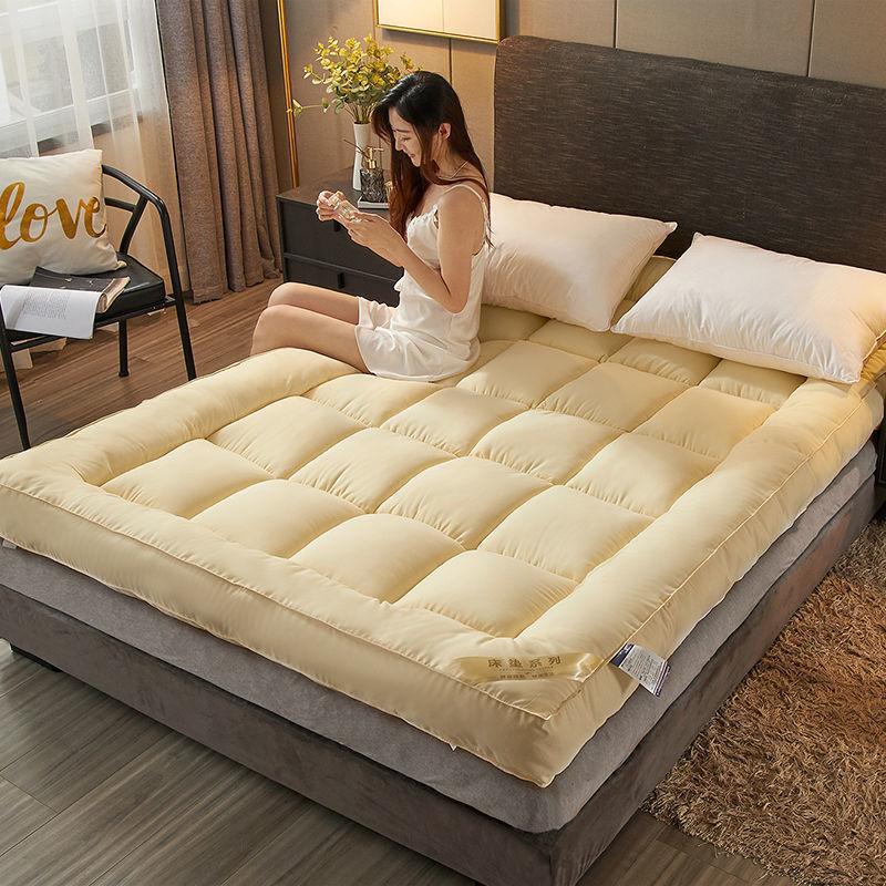 Thicken 10cm Household Down Super Soft Mattress Foldable Student Dormitory Sleeping Pad