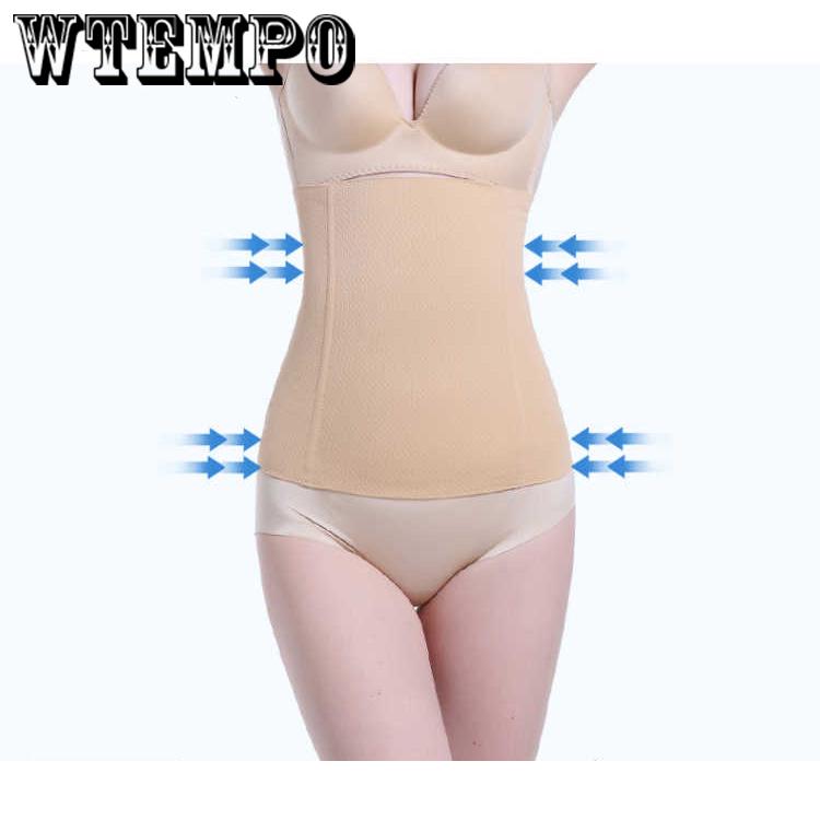 Belted Corset Girdle Postpartum Body Suit Summer Abdomen with Slimming Tie with Thin Section