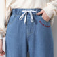 Women's Jeans High Waist Slim Straight Leg Pants Spring Students Korean Loose Slim Wide Leg Pants