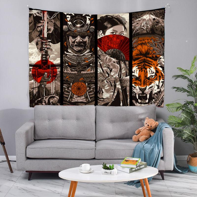 3D Decorative Tapestries Wall Hanging Tapestry DIY for Indoor Outdoor