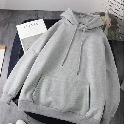 Plus Velvet Thickening Warm Hooded Sweater Men and Women Loose Large Size Student Winter Hoodie