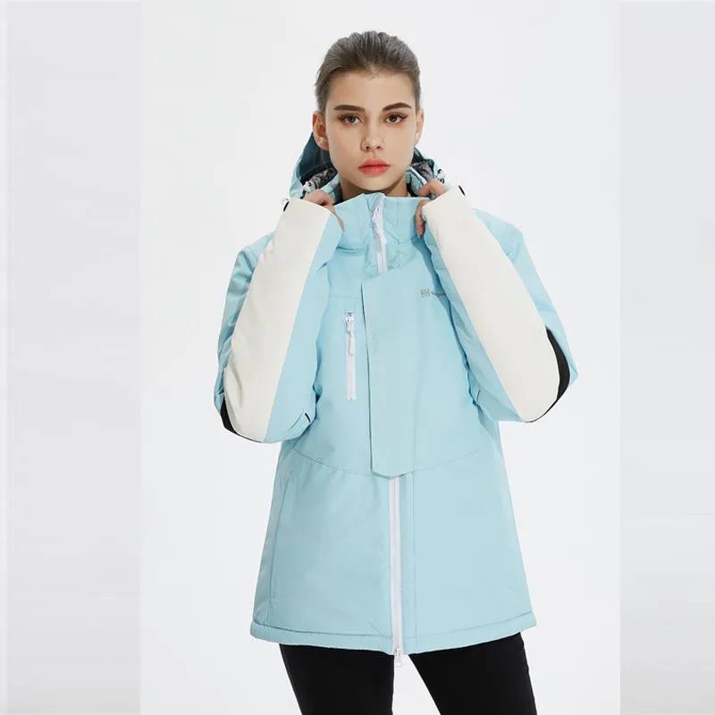 Winter Women's Ski Wear Thickened Outdoor Windproof Waterproof Ski Jacket Snowboard Wear Ski Equipment
