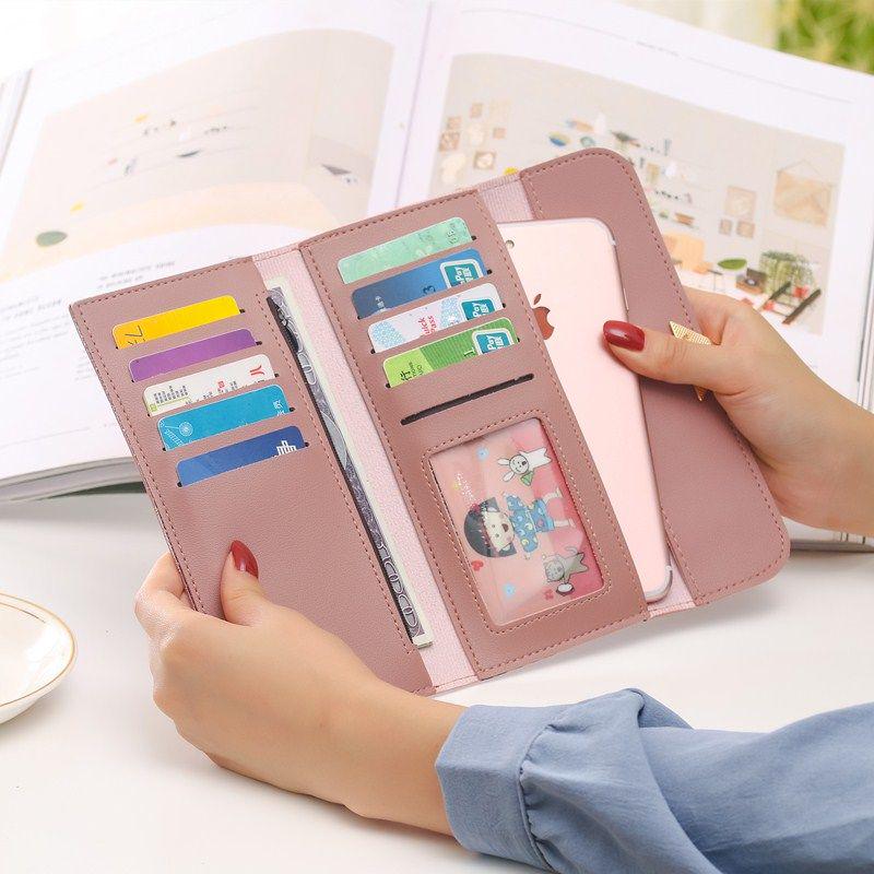 Wallet Girls Student Korean Edition Fashion Cute Tip-up Change Wallet Ladies Wallet Girls