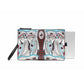 Business Briefcase Men Personality PU Leather Zipper Waterproof Handbag Ipad Bags Clutch Bag